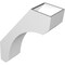 Ekena Millwork 6-in. W x 18-in. D x 24-in. H Legacy Architectural Grade PVC Knee Brace BRCP06X18X24LEC - alternate 6